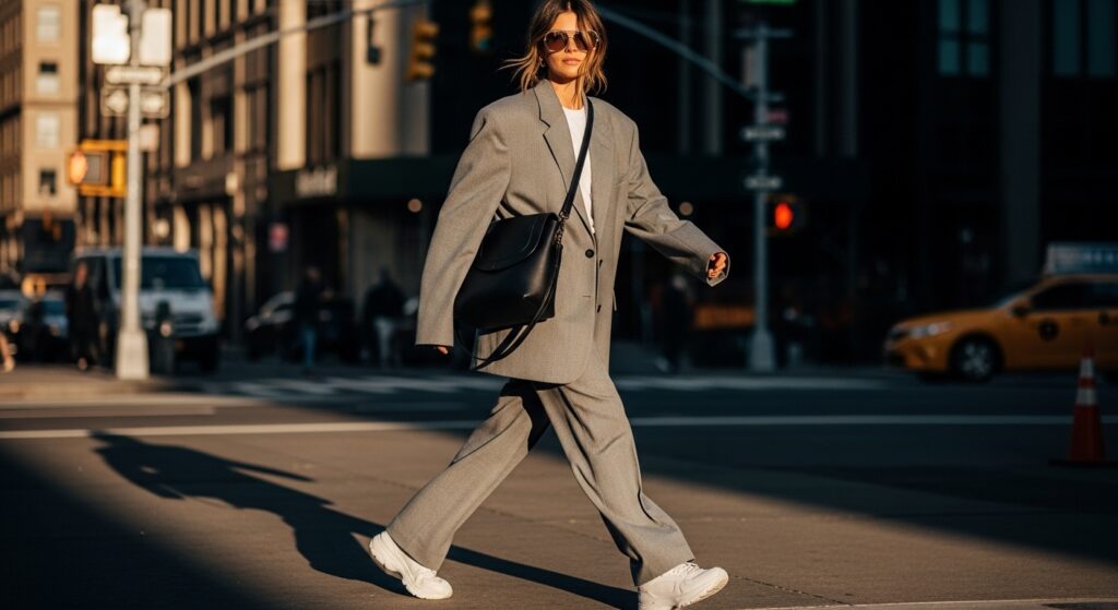 Oversized Blazers and Relaxed Tailoring