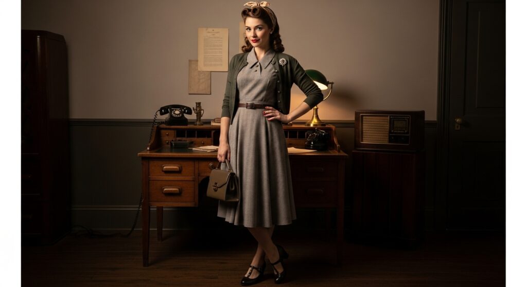 1940s The Wartime Look