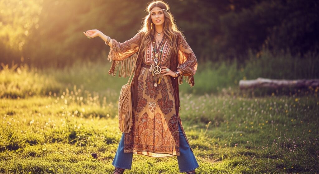 1970s Boho Free Spirit