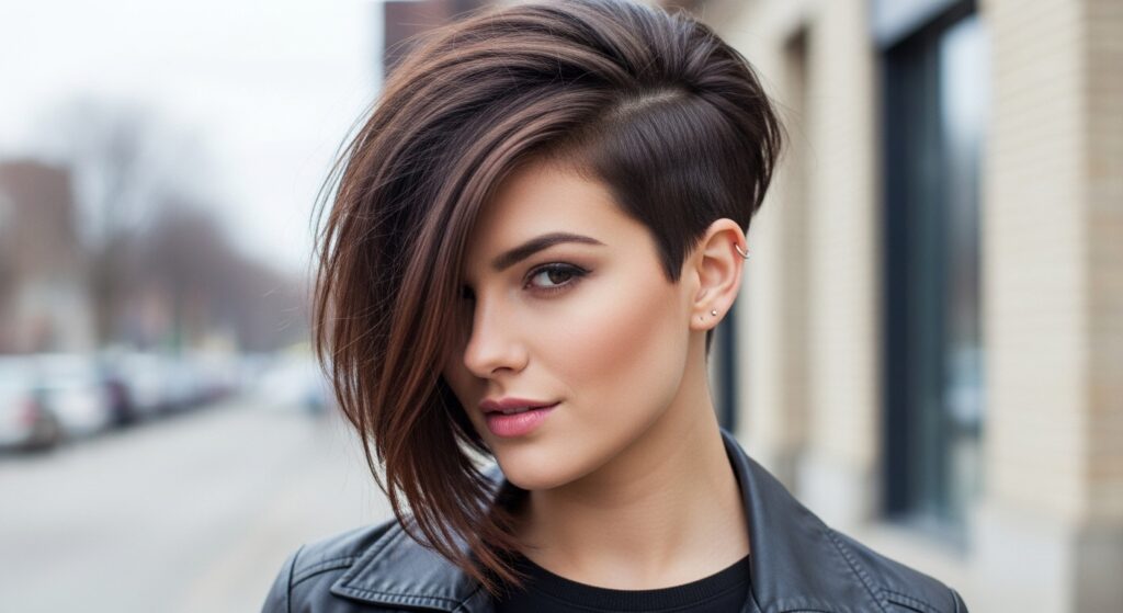 Asymmetrical Bob for an Edgy Twist