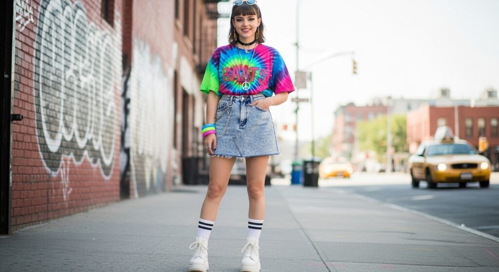 Crop Tops and Mini Skirts