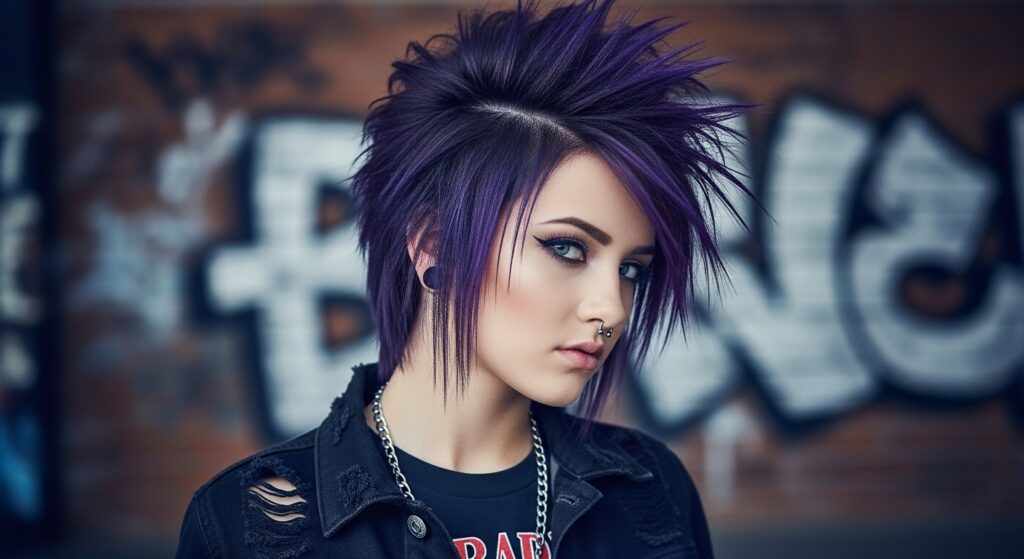 Edgy Spiked Style