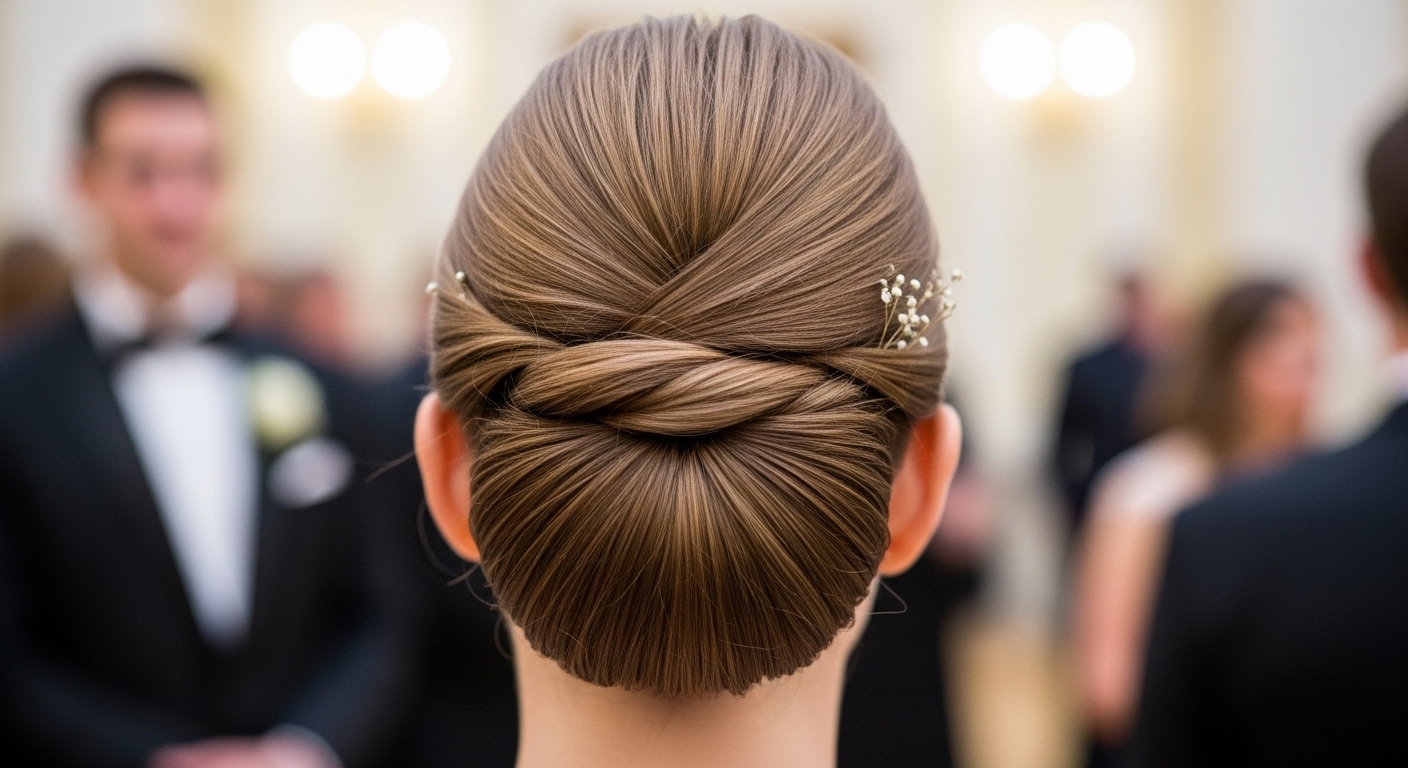 elegent-french-twist
