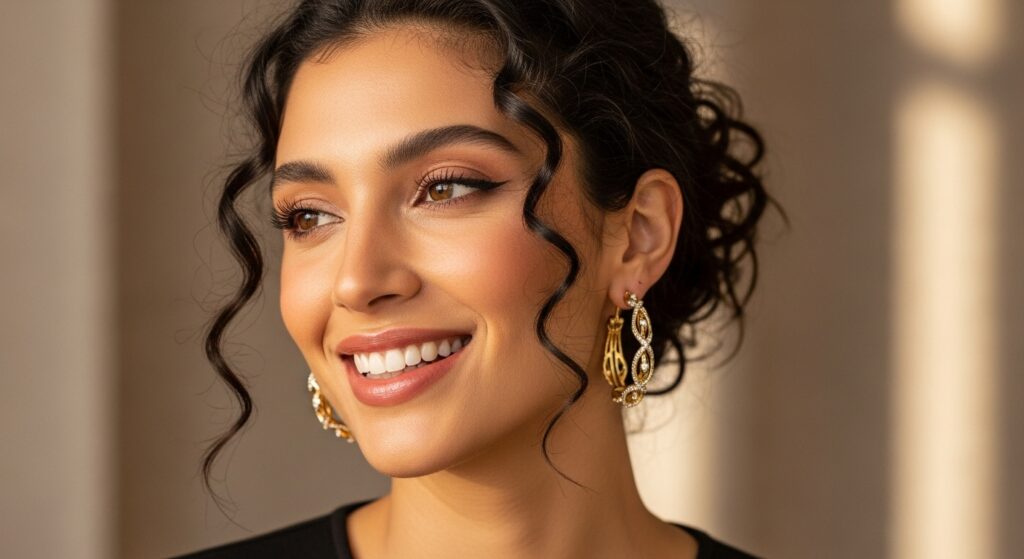 hoop earings
