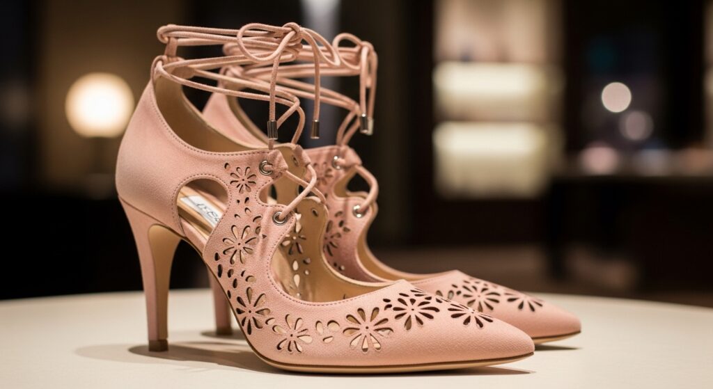 Lace-Up Heels