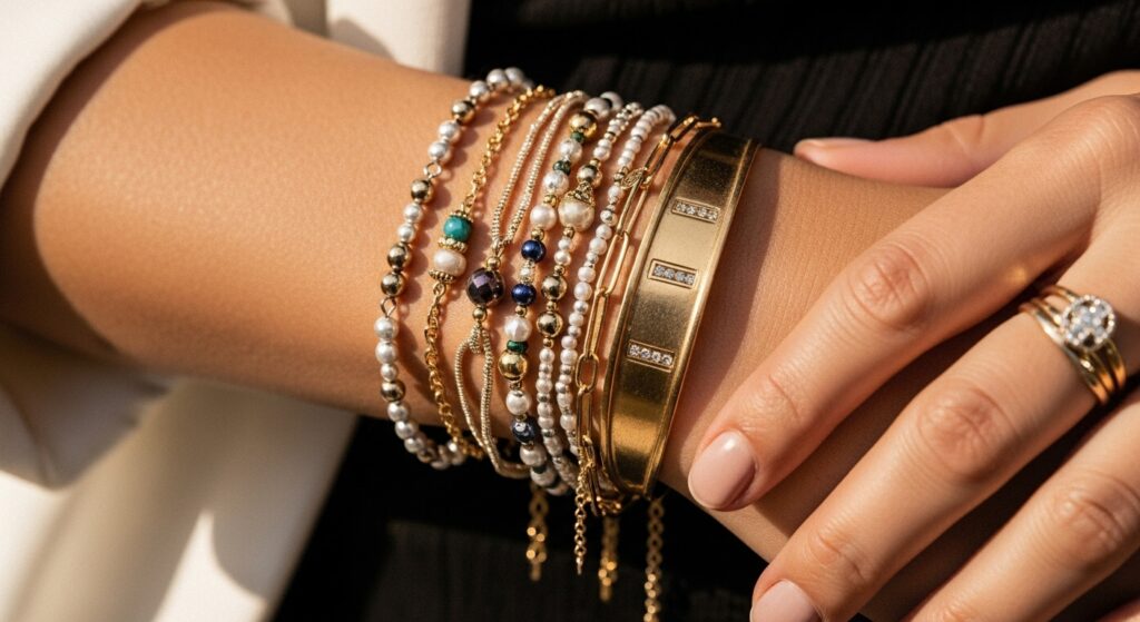 layered Bracelets