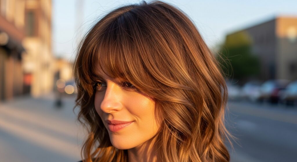 Layered Shag with Wispy Bangs