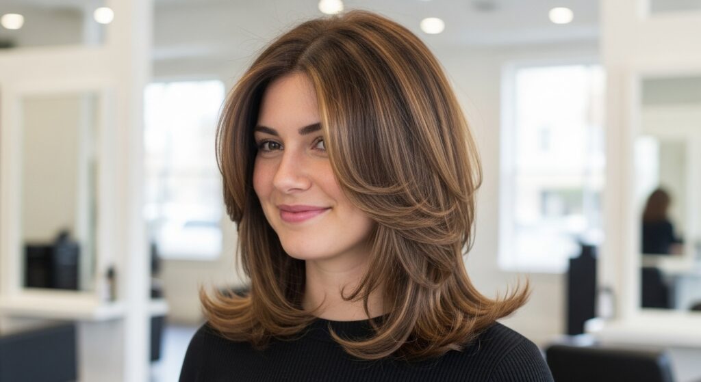 Long Bob (Lob) with Layers