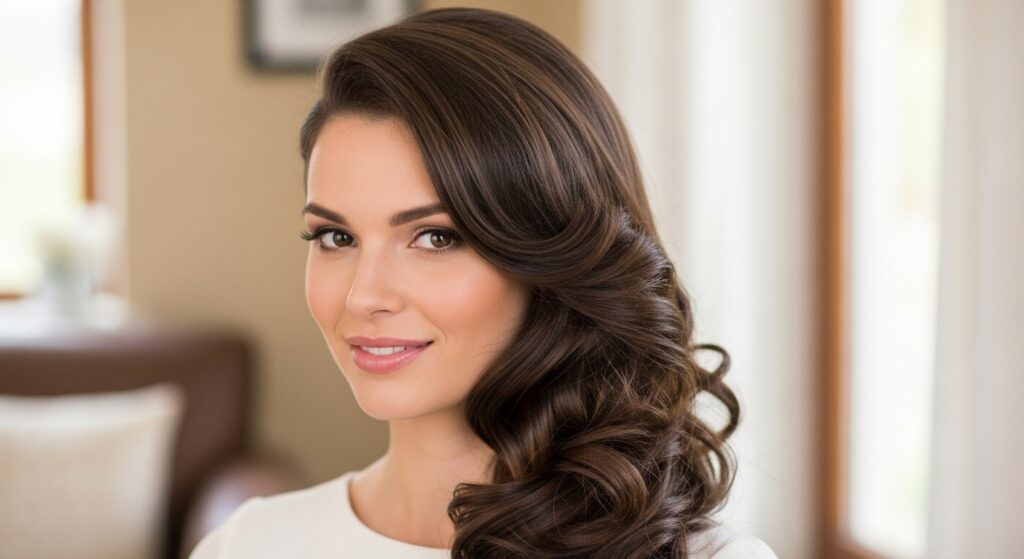 Side Swept Hair