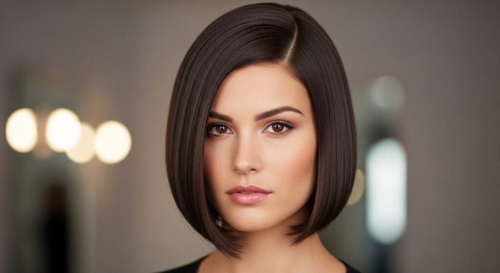 Sleek Straight Bob
