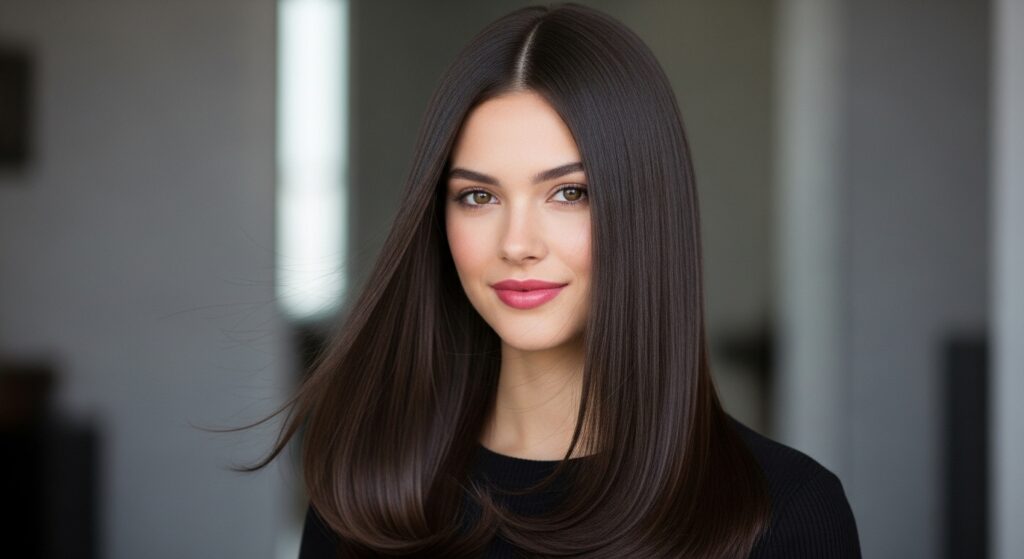 Sleek Straight Hair
