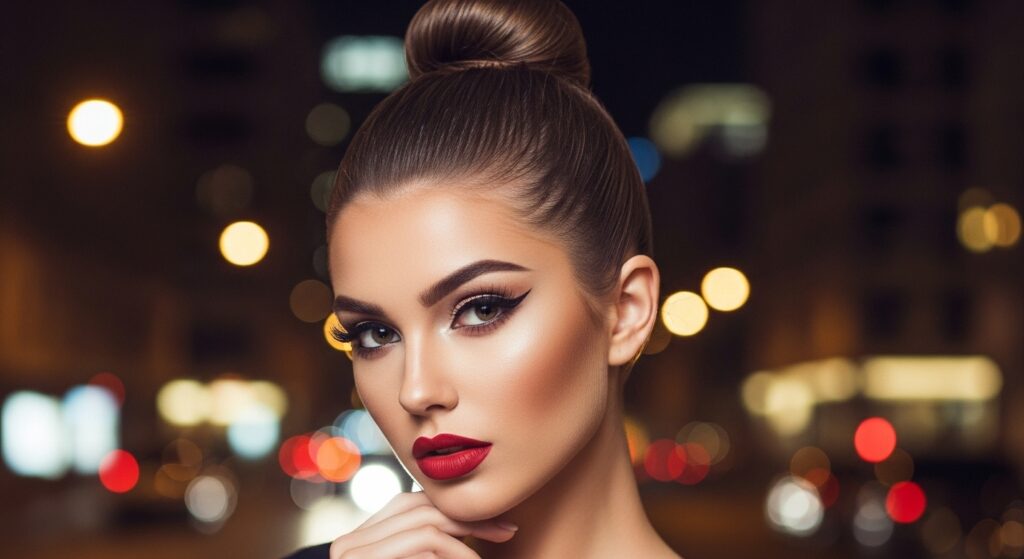 Slick Back Bun