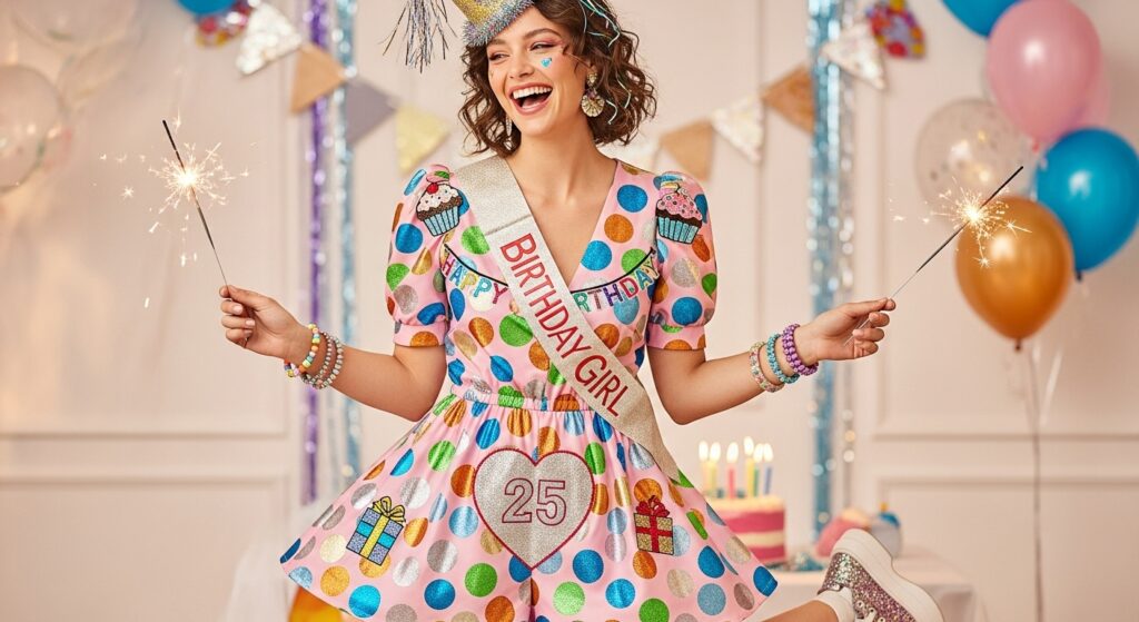 Statement Romper for a Playful Celebration