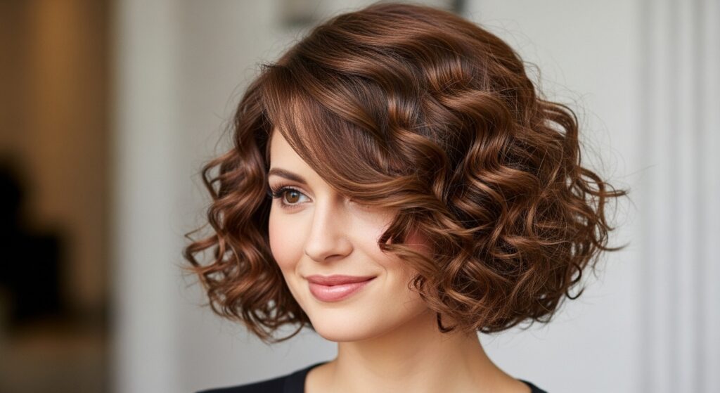 The Classic Curly Bob
