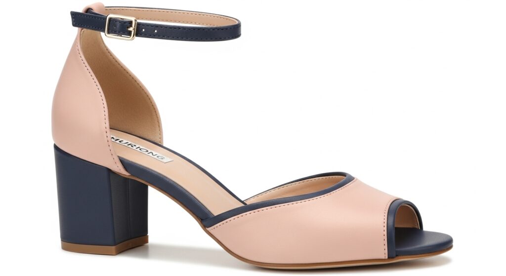 two-tone heels