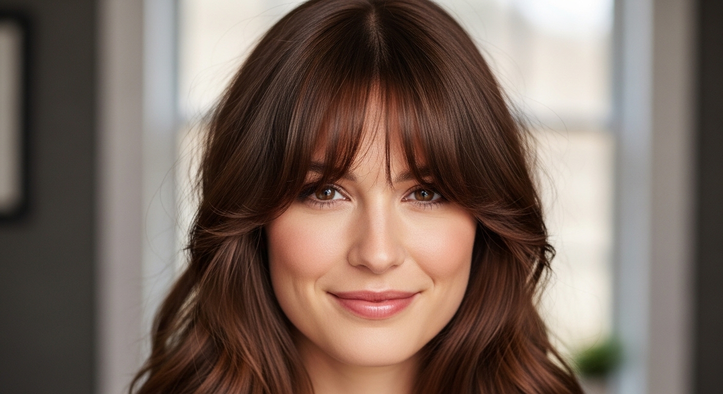 Wispy Bangs Hairstyle
