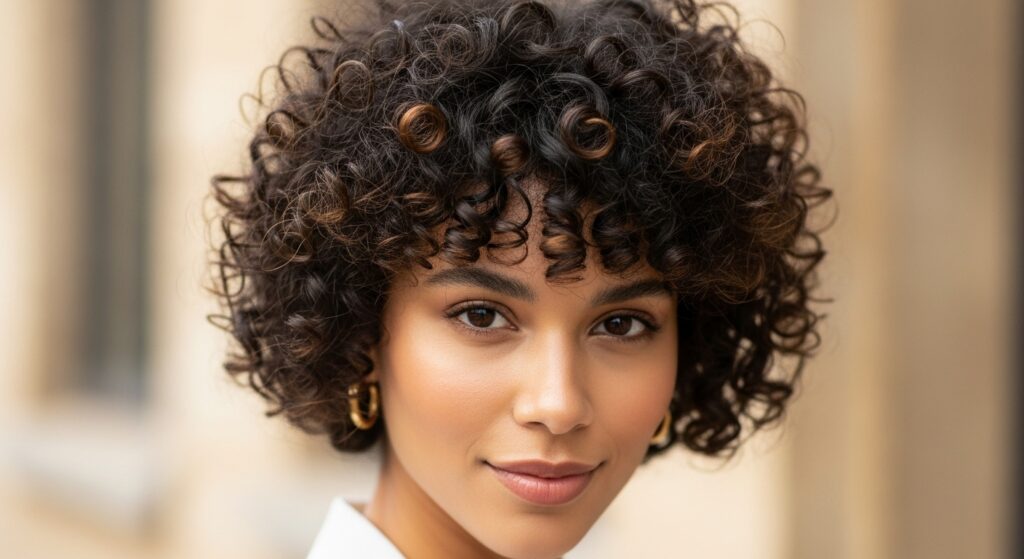short curly hairstyles