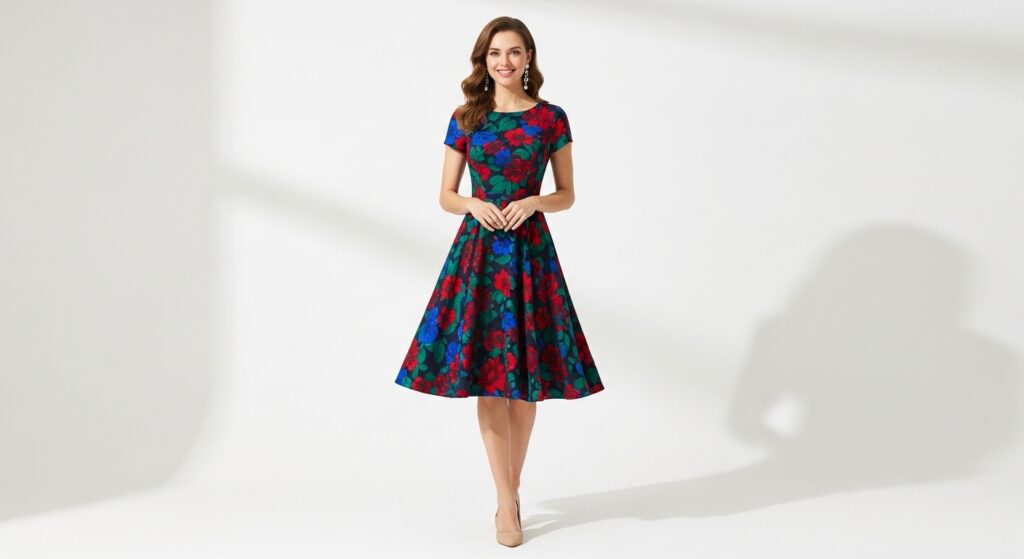A-Line Dresses for Feminine Balance