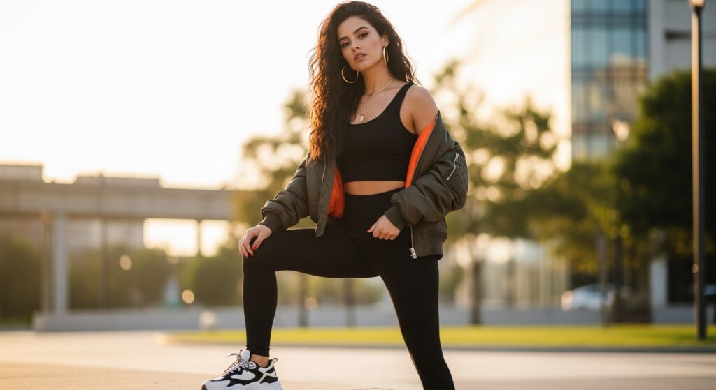 Athleisure Baddie Outfit