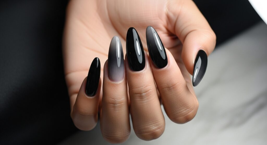 Black Ombré Fade