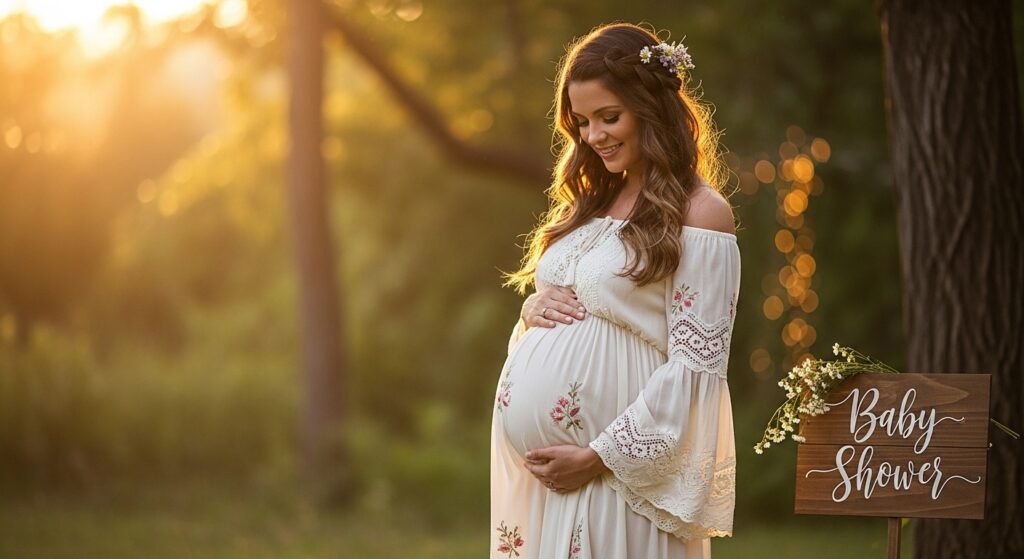 Boho Baby Shower Dresses
