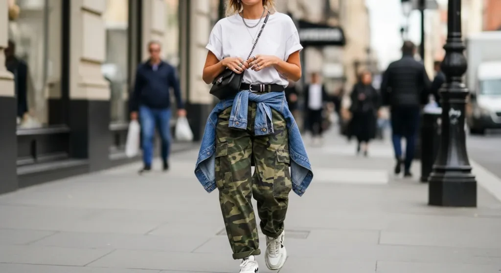 Casual Street Style with Cargo Pants