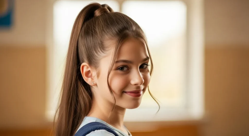 Classic High Ponytail
