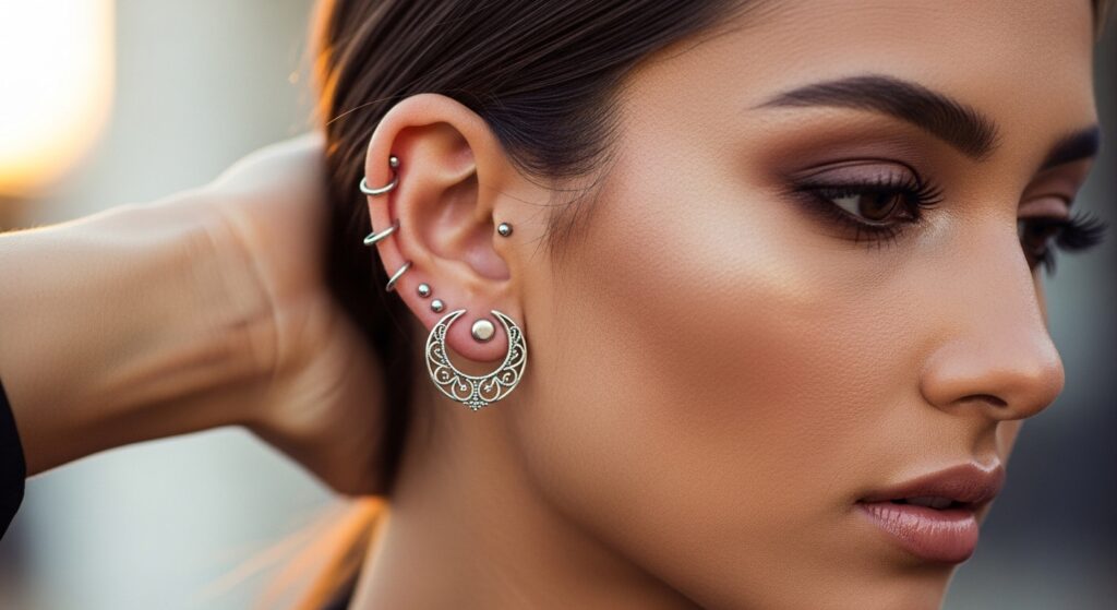 Conch Piercing Jewelry Ideas