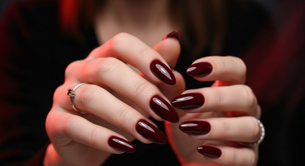 Deep Burgundy Drama
