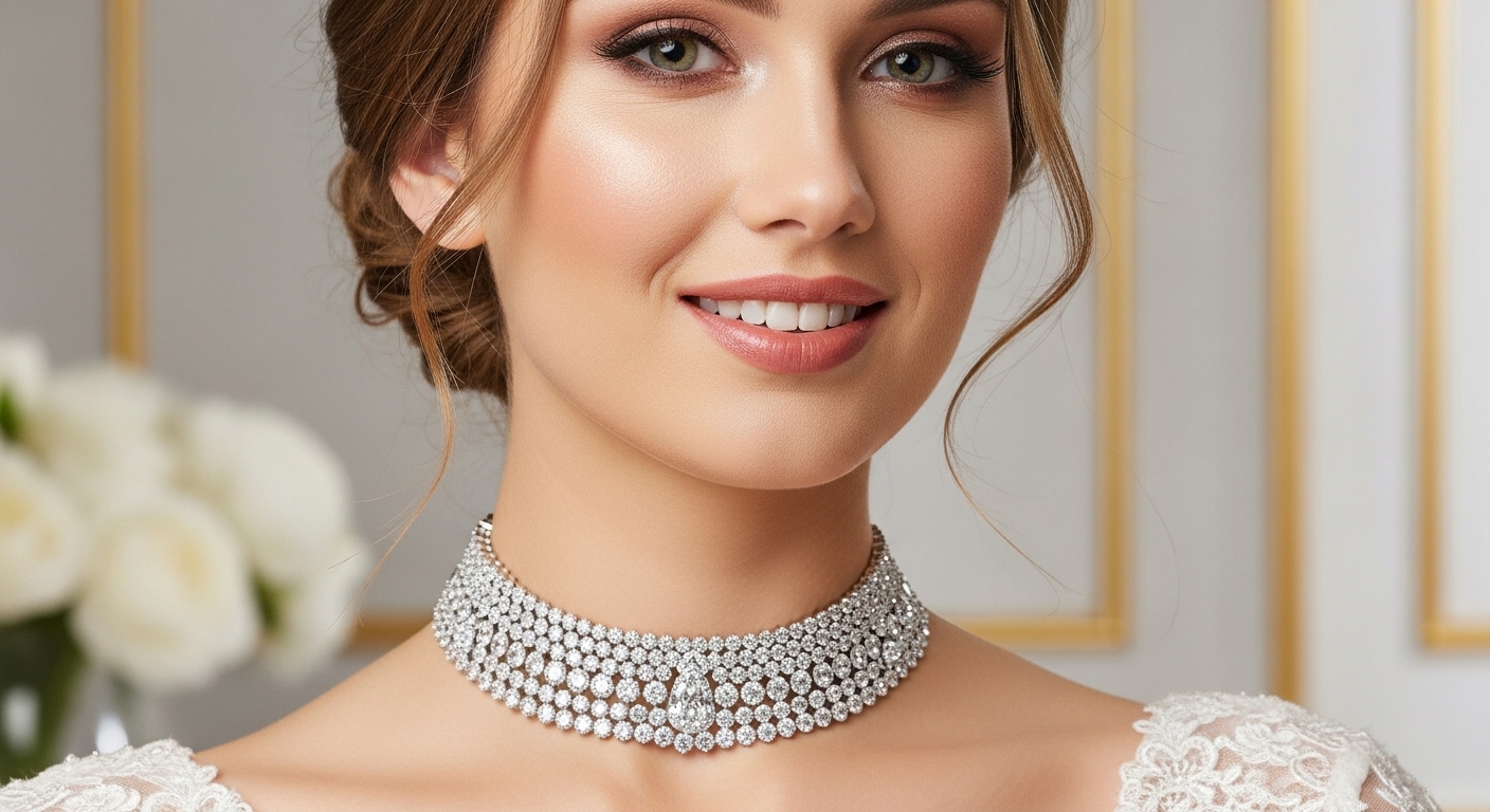Diamond Choker Necklace