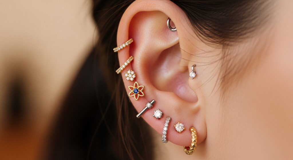 Ear Piercings Jewelry Ideas