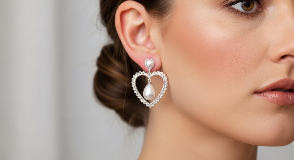 Elegant Sterling Silver Earrings