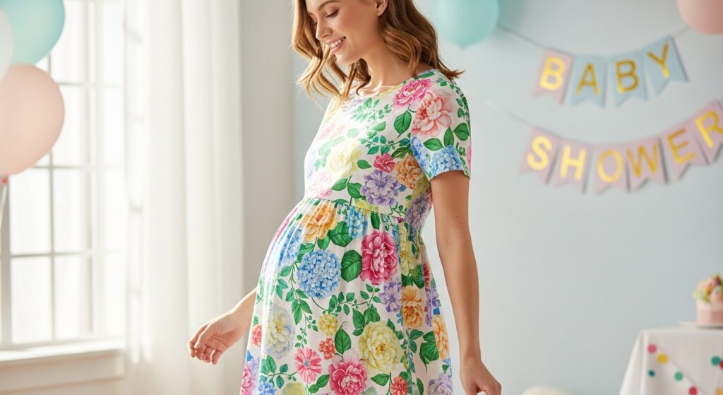 Floral Baby Shower Dresses