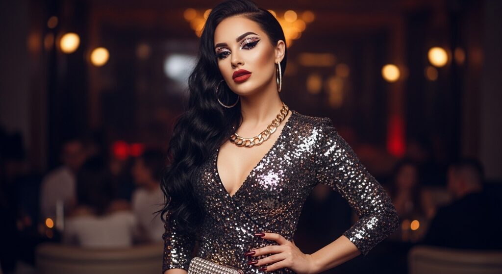 Glam Night-Out Baddie Look
