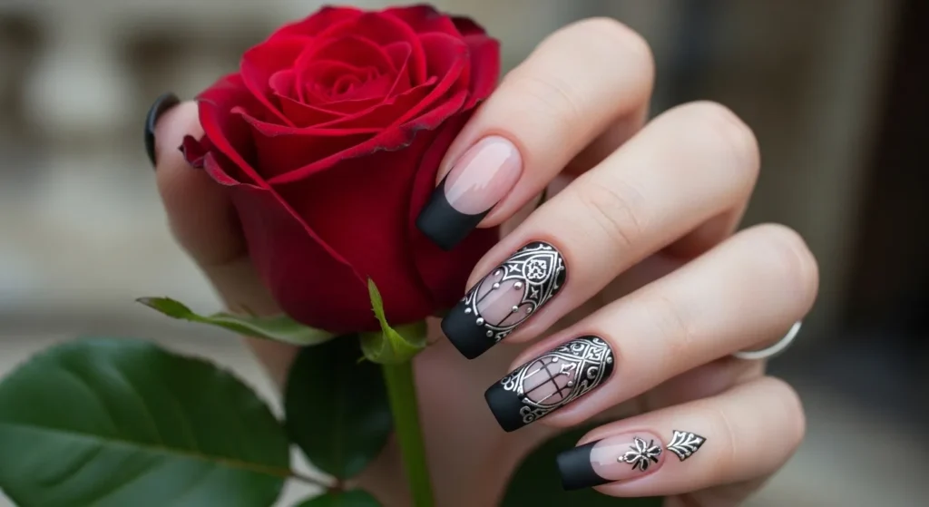 Gothic French Tips