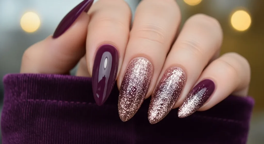 Glitter Ombre Nail