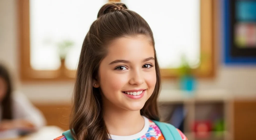 Half-Up Half-Down Hairstyle