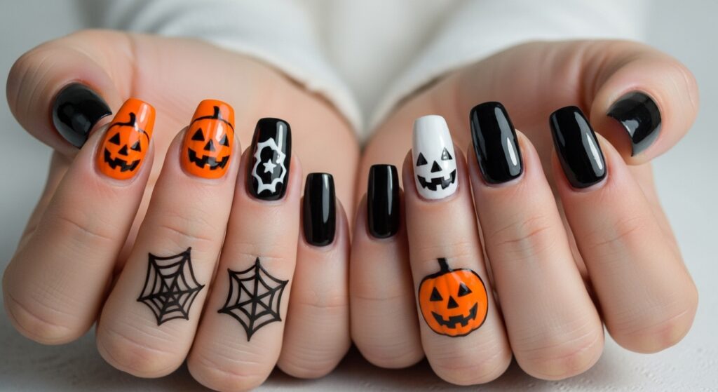 halloween nails