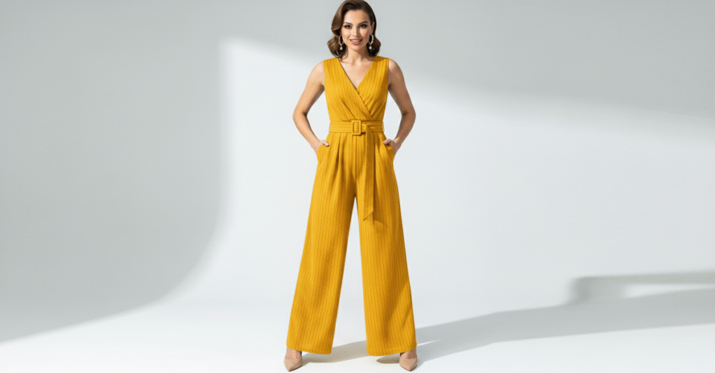 Jumpsuits with Cinched Waists