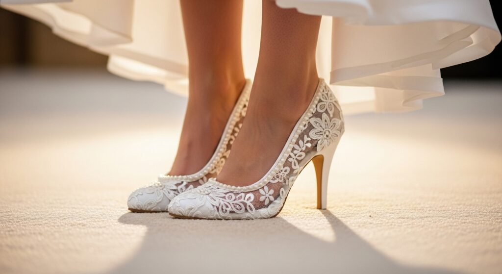 lace and Vintage-Inspired Heels