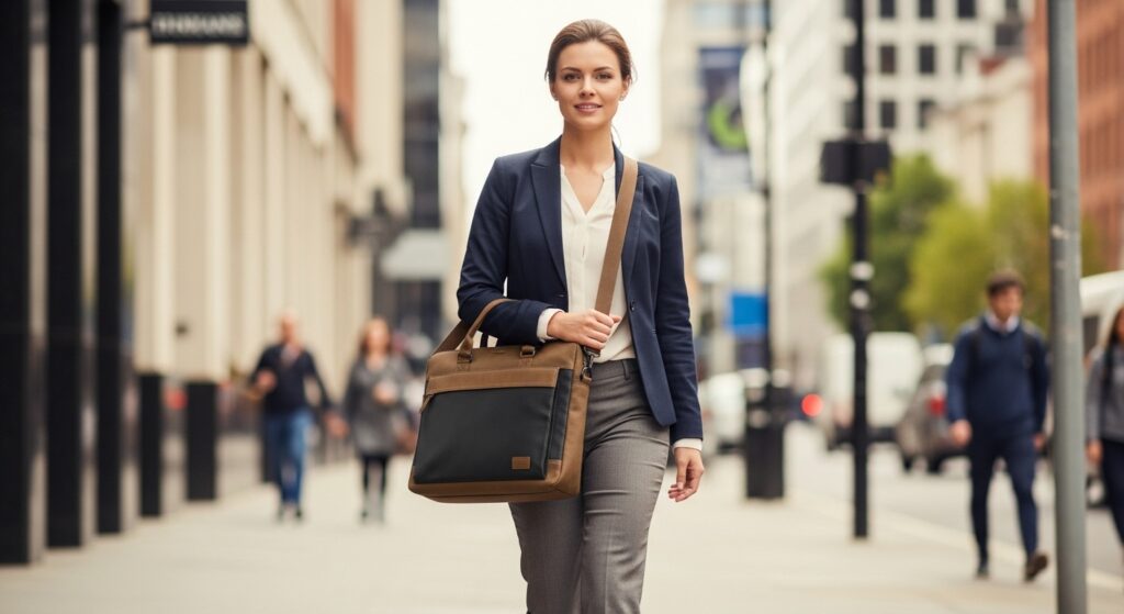 Laptop-Friendly Shoulder Bags