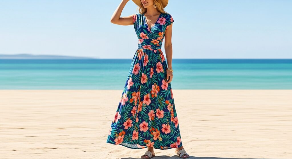 Maxi Dresses with Fitted Waists