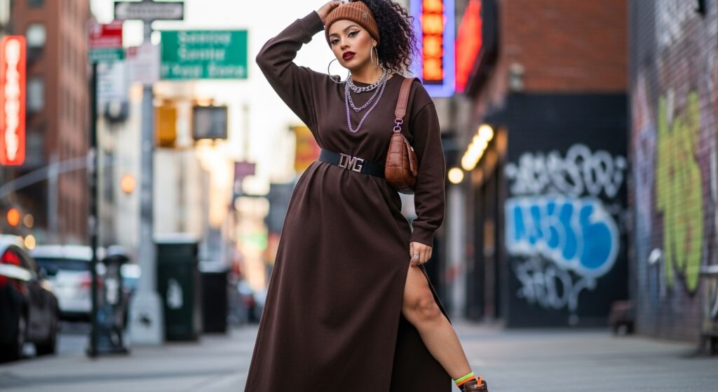 Maxi Dresses with Streetwear Flair