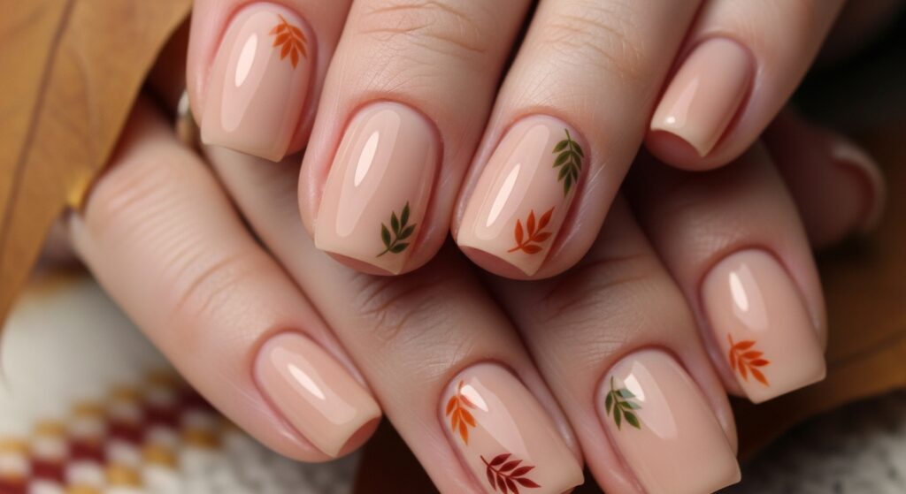 Nude Beige Nails