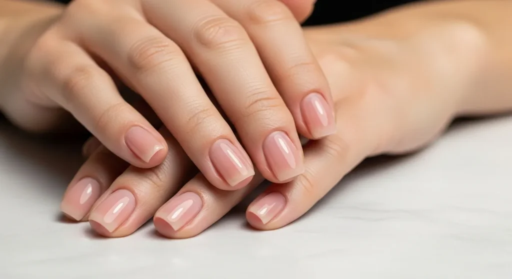 Nude Pink Nails