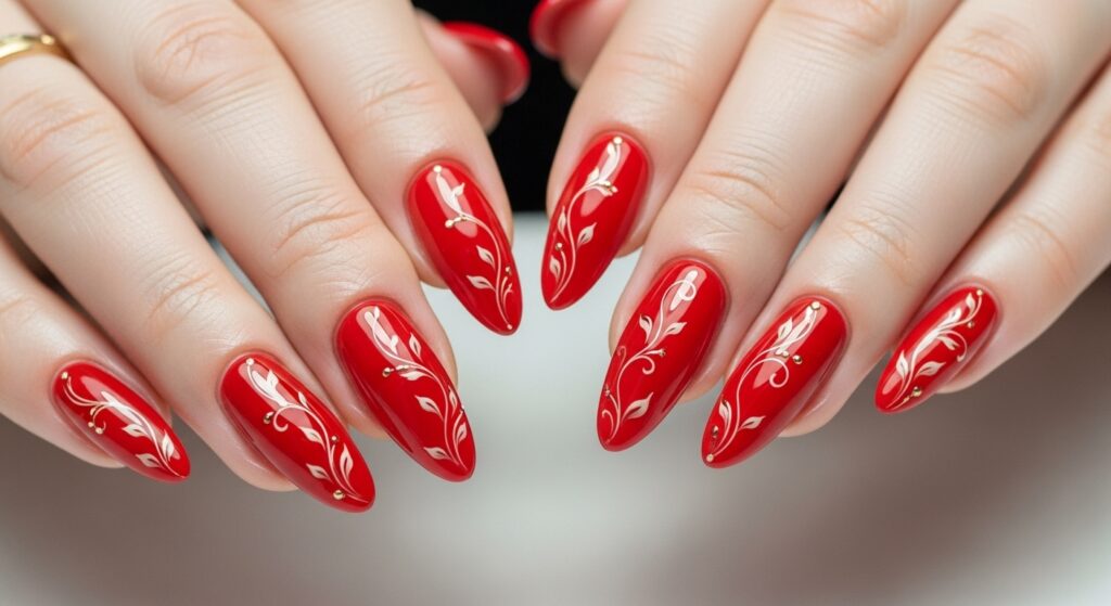 Red Wine Nails