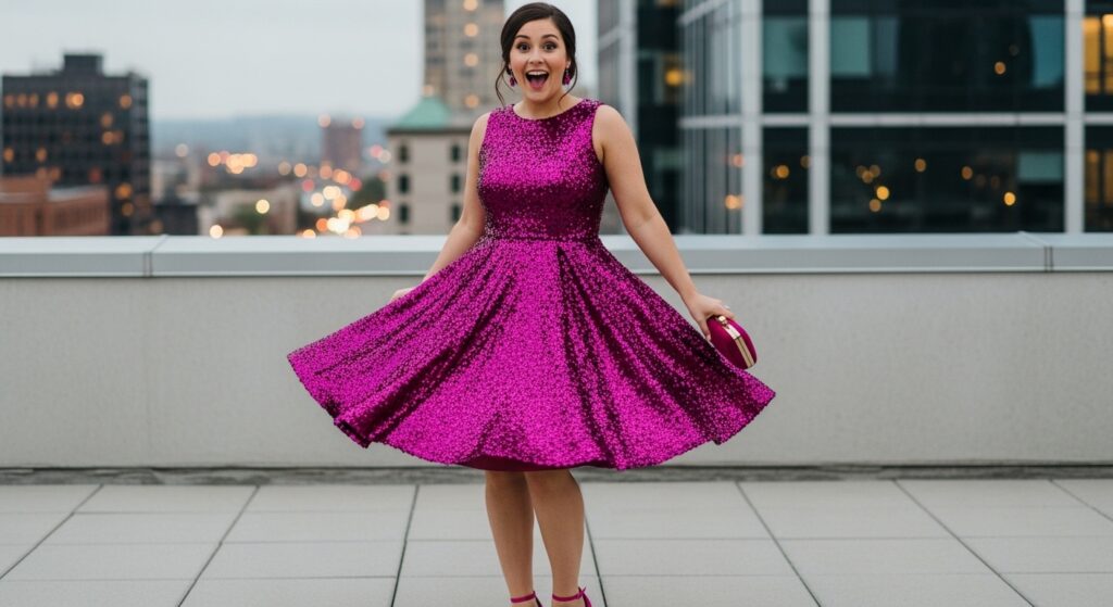 Sequin and Shimmer Dresses