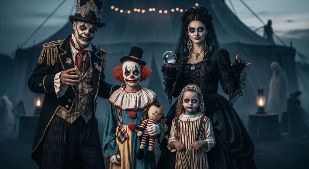 Spooky Haunted Circus
