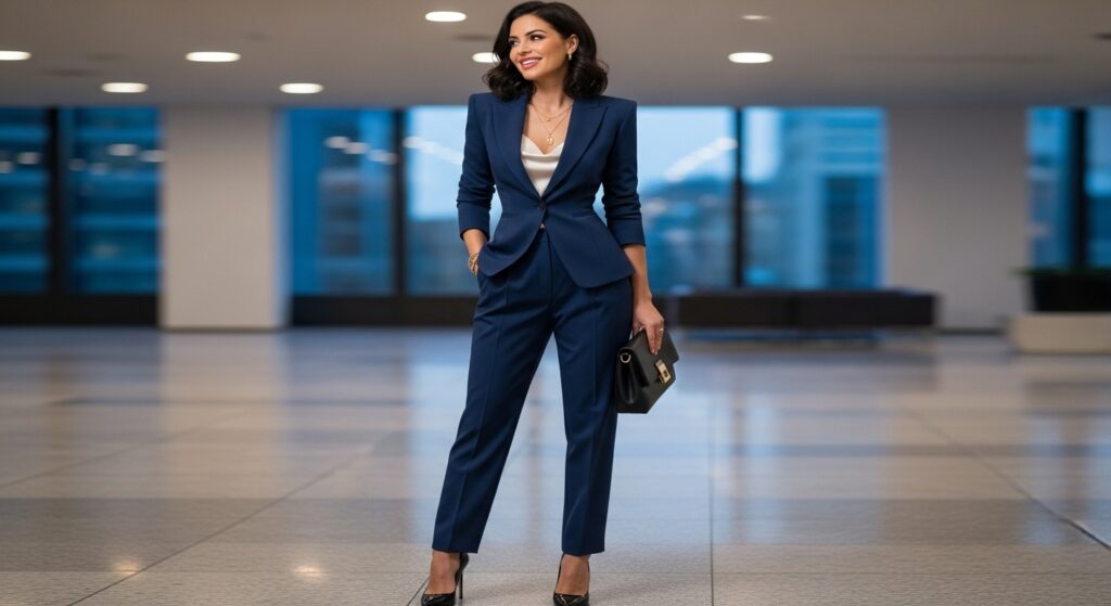 Structured Blazers with Tailored Pants