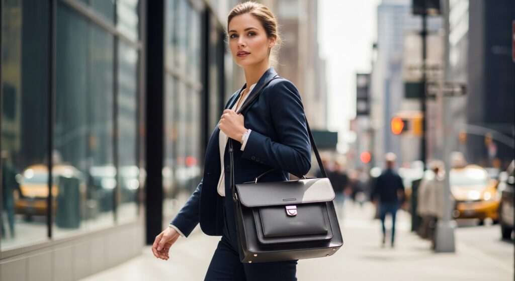 Structured Satchel for Professional Charm